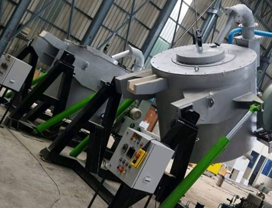 rapid-aluminum-melting-furnace