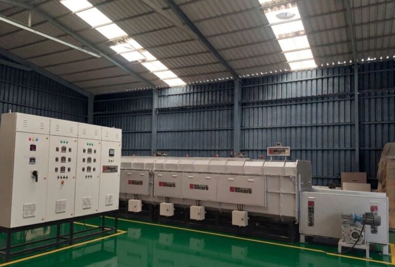 Silcarb Supplies Custom Mesh Belt Furnace to Germany -2